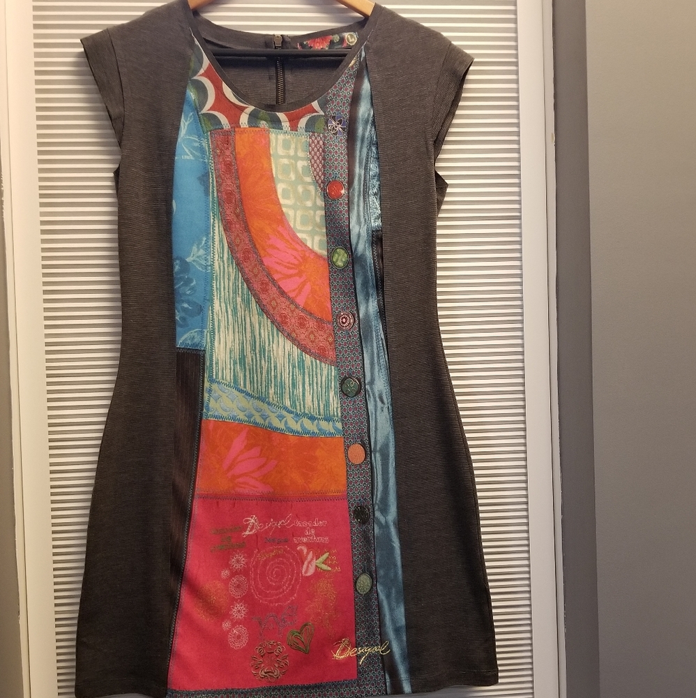 Sleeveless a-line dress